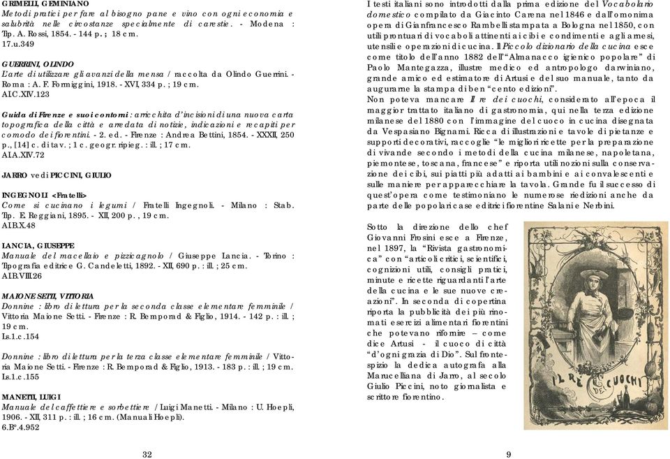 123 Guida di Firenze e suoi contorni : arricchita d incisioni di una nuova carta topografica della città e arredata di notizie, indicazioni e recapiti per comodo dei fiorentini. - 2. ed.