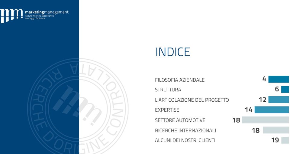 SETTORE AUTOMOTIVE 4 12 14 18 RICERCHE