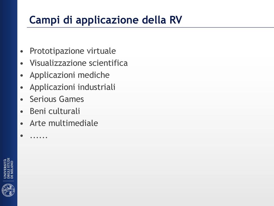 scientifica Applicazioni mediche