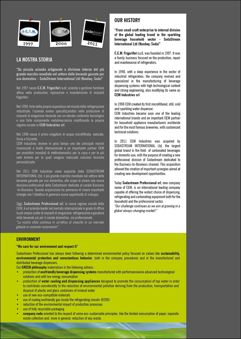 Frigoriferi s.r.l, azienda a gestione familiare attiva nella produzione, riparazione e manutenzione di impianti frigoriferi.