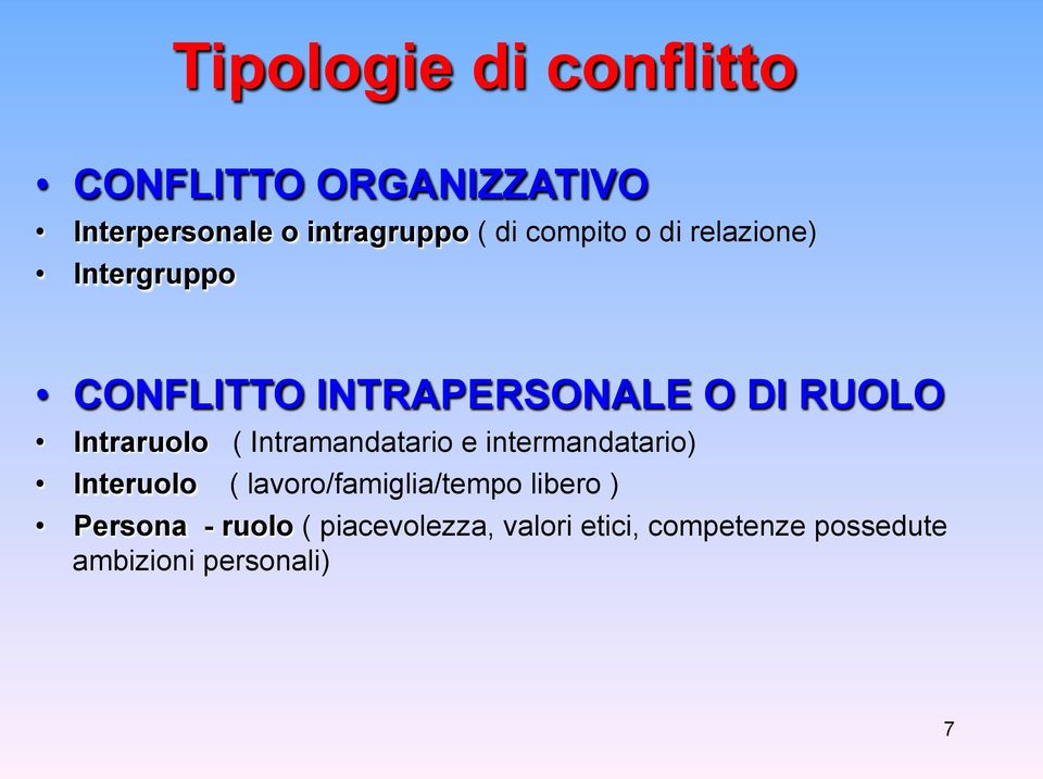 ( Intramandatario e intermandatario) Interuolo ( lavoro/famiglia/tempo libero )