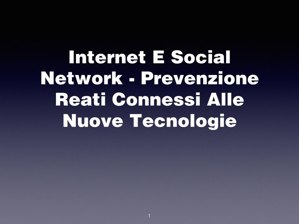 Prevenzione Reati