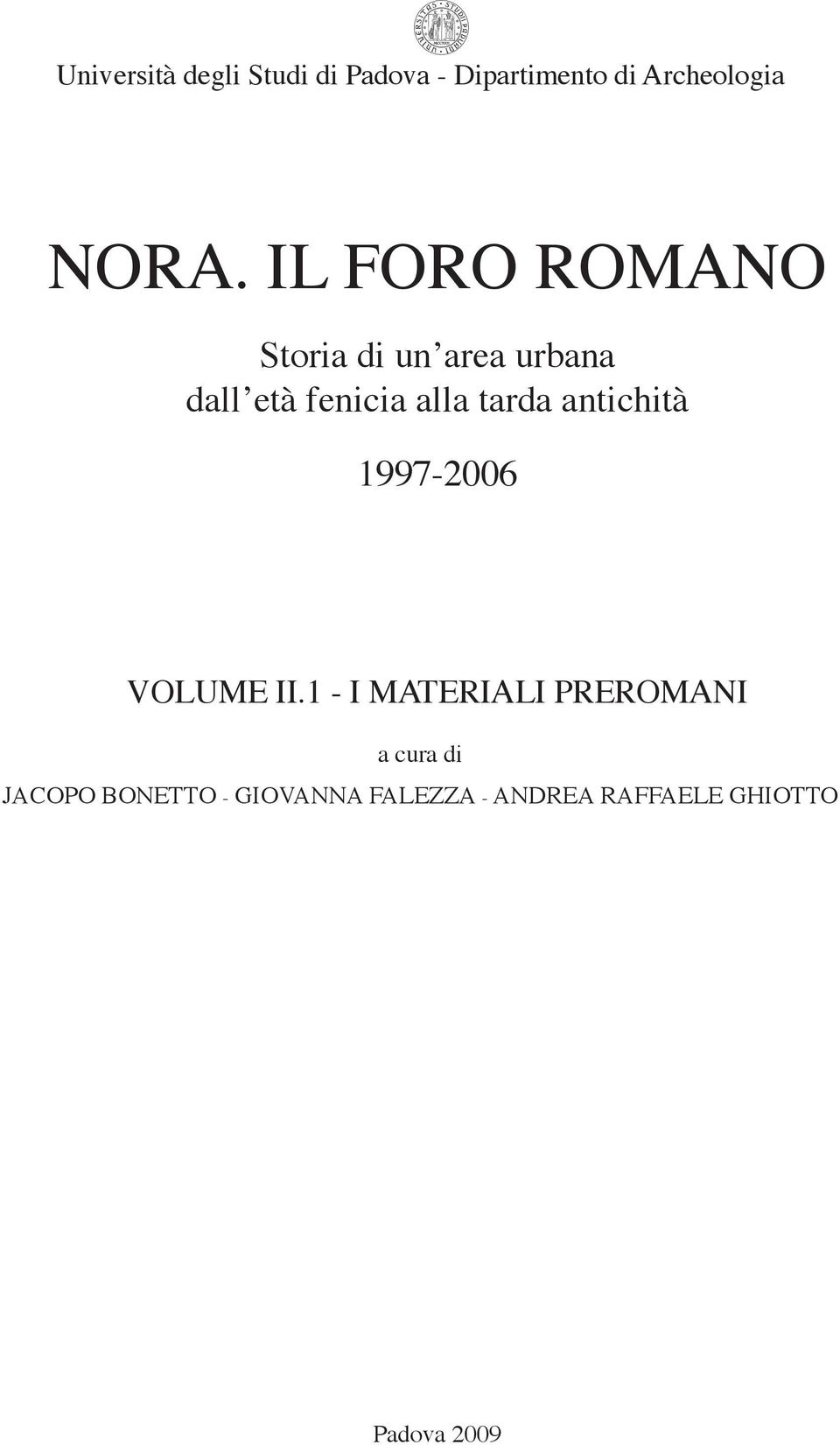 antichità 1997-2006 Volume II.