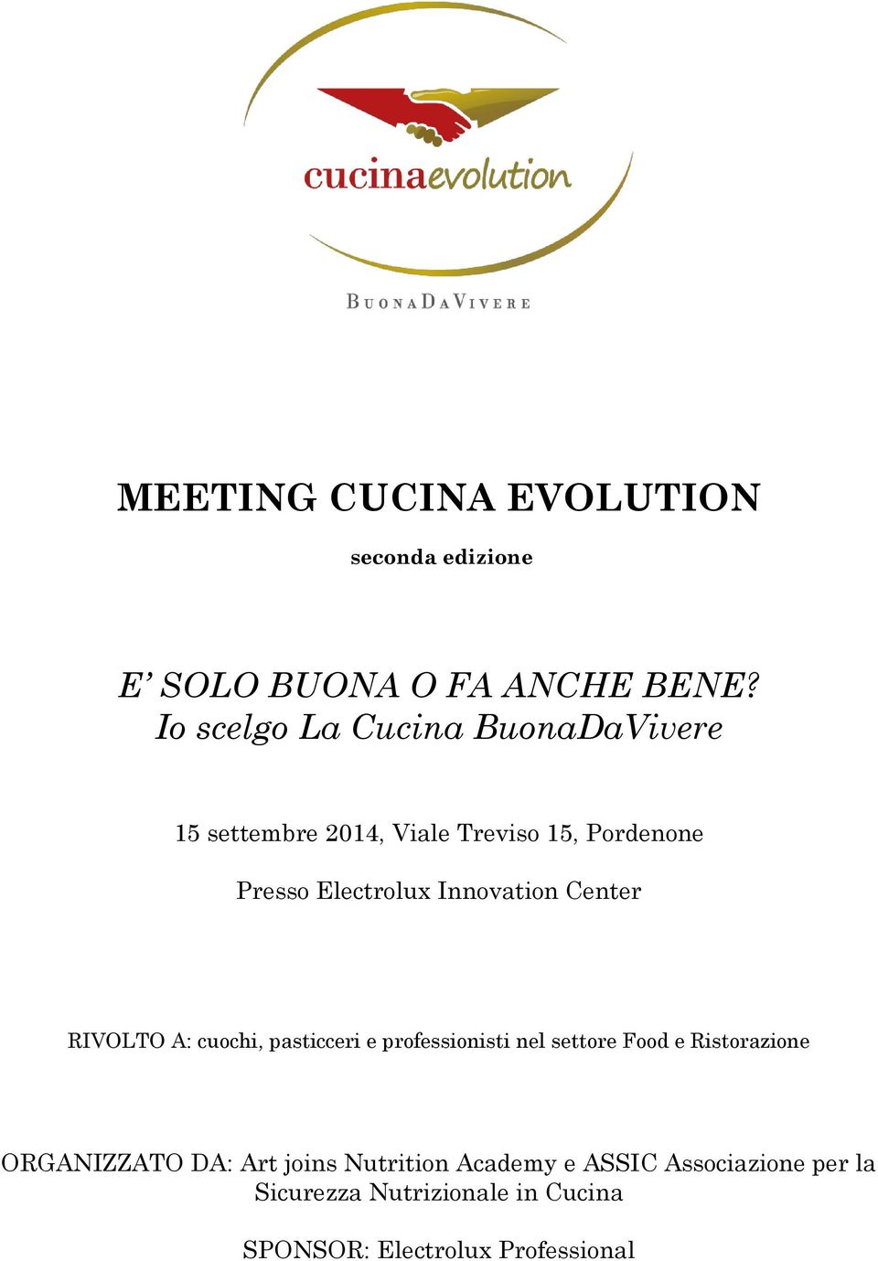 Innovation Center RIVOLTO A: cuochi, pasticceri e professionisti nel settore Food e Ristorazione