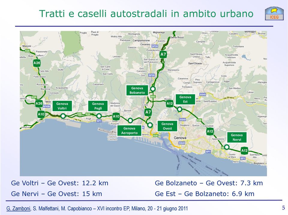 Ovest Genova Nervi Ge Voltri Ge Ovest: 12.