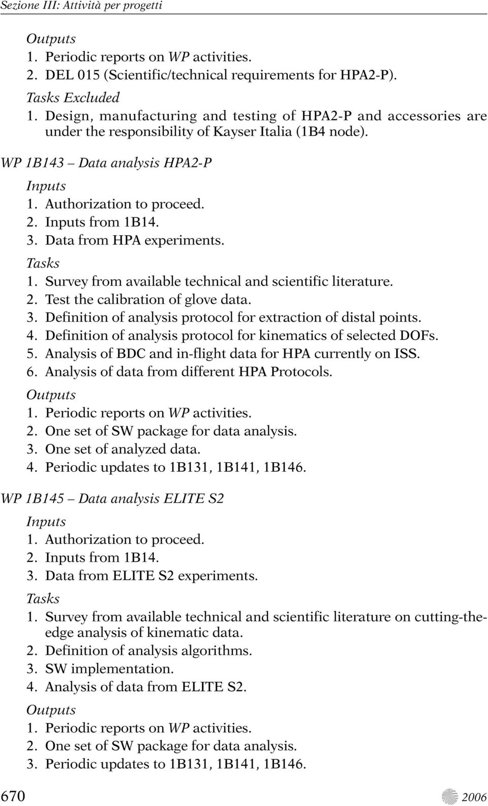 2. Test the calibration of glove data. 3. Definition of analysis protocol for extraction of distal points. 4. Definition of analysis protocol for kinematics of selected DOFs. 5.