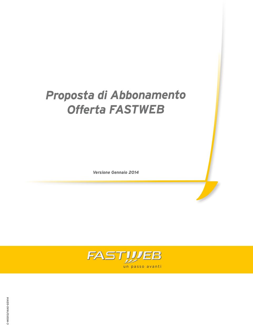 FASTWEB Versione