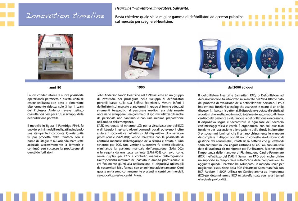 Il modello in figura, il Pantdrige PP66, fu uno dei primi modelli realizzati includendo una stampante incorporata. Questa unità fu poi prodotta dalla Temtech con il nome di Liteguard 6.