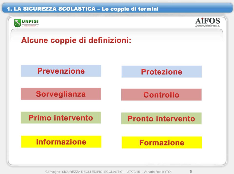 SICUREZZA DEGLI EDIFICI