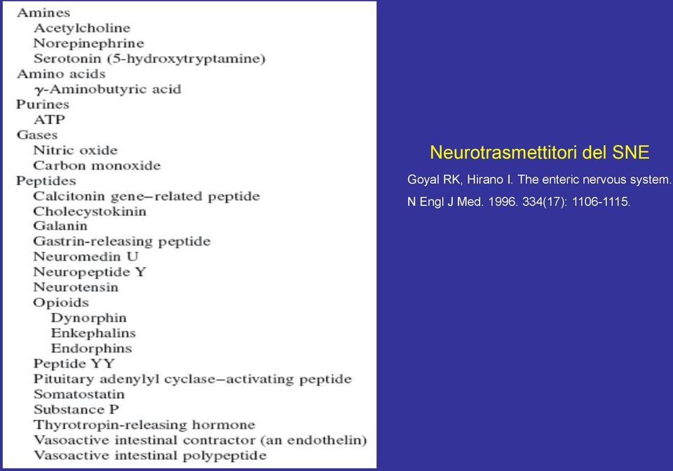 The enteric nervous system.