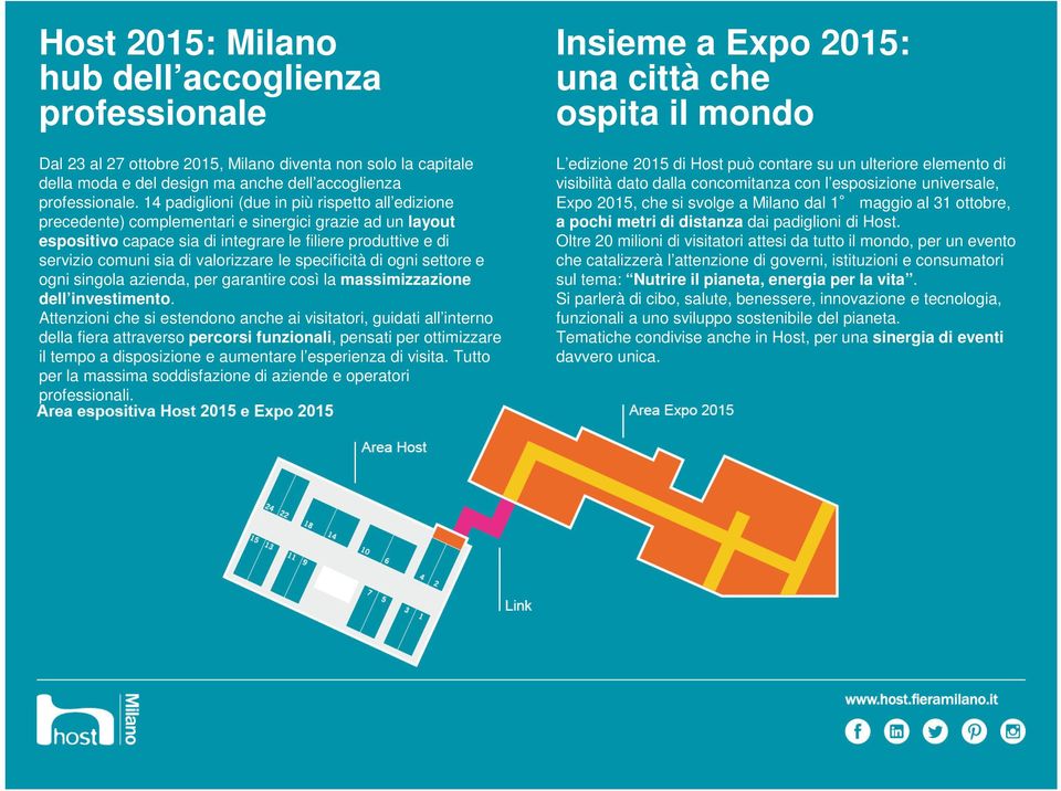 valorizzare le specificità di ogni settore e ogni singola azienda, per garantire così la massimizzazione dell investimento.