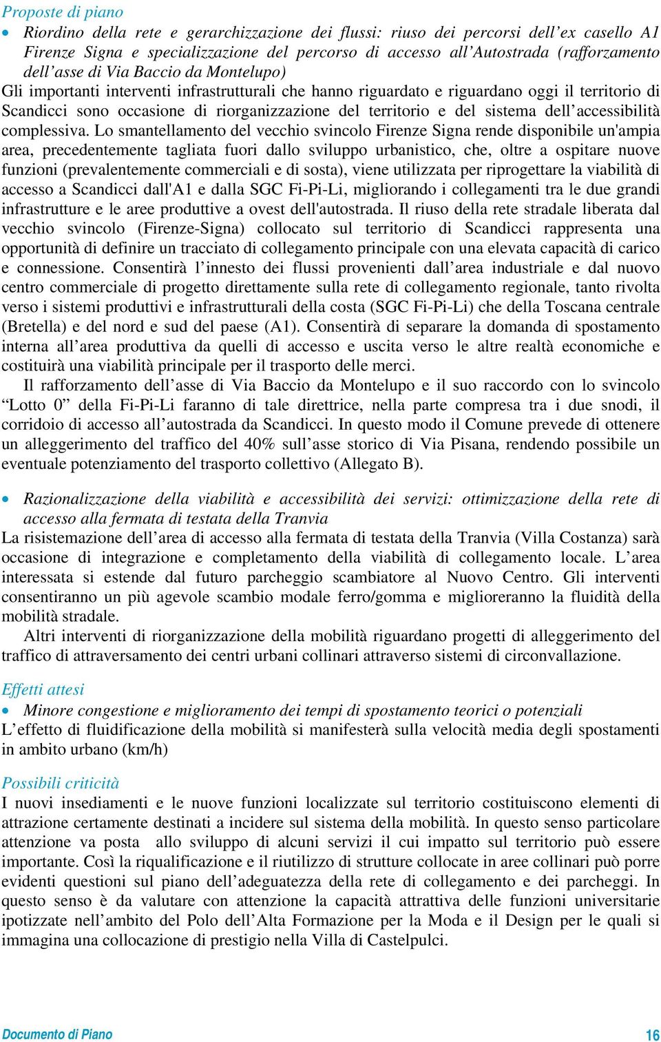 sistema dell accessibilità complessiva.