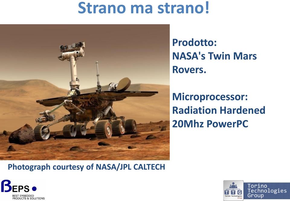 Microprocessor: Radiation Hardened