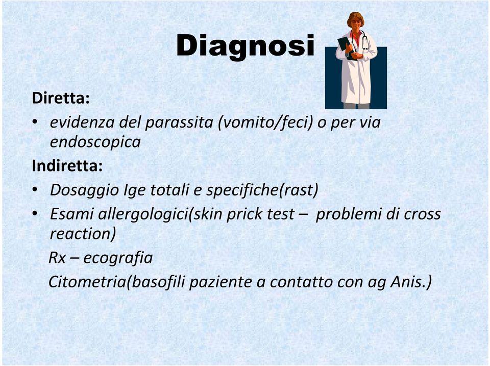 Esami allergologici(skin prick test problemi di cross reaction)