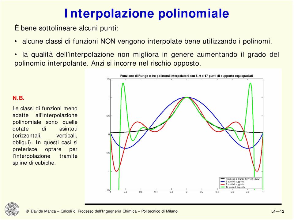 Azi si icorre el rischio opposto. N.B.