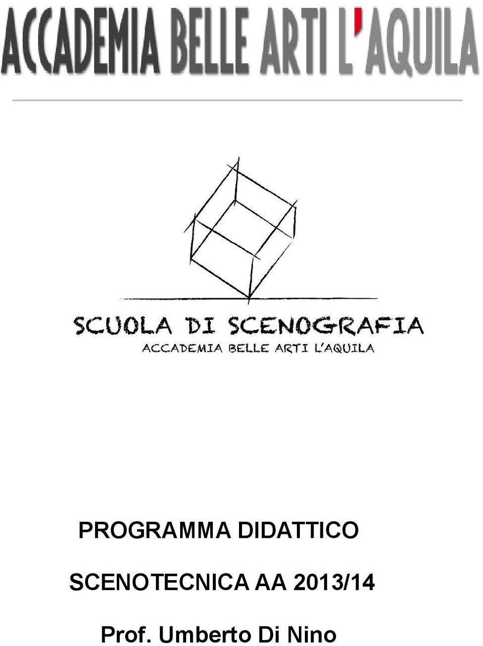 SCENOTECNICA AA