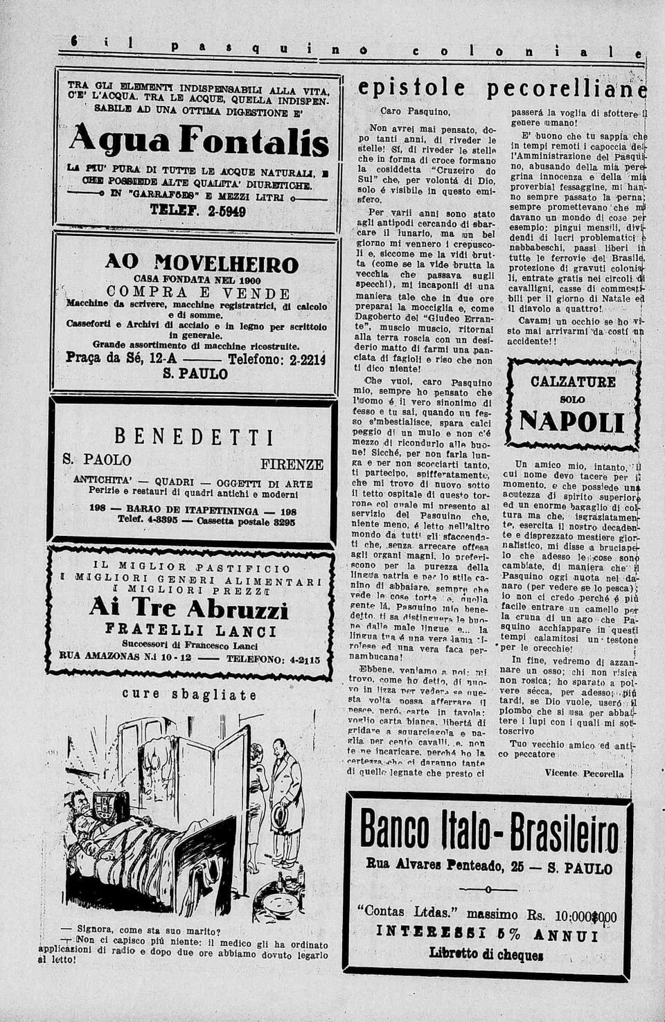 ^ AO TELEF. 2-5949.,. MOVE LHEIRO CASA FONDATA NEL 1900 COMPEA E VENDE Macchine da scrivere, macchine registratrici, _1 a;.\.-,,.- h calcolo e di somme.