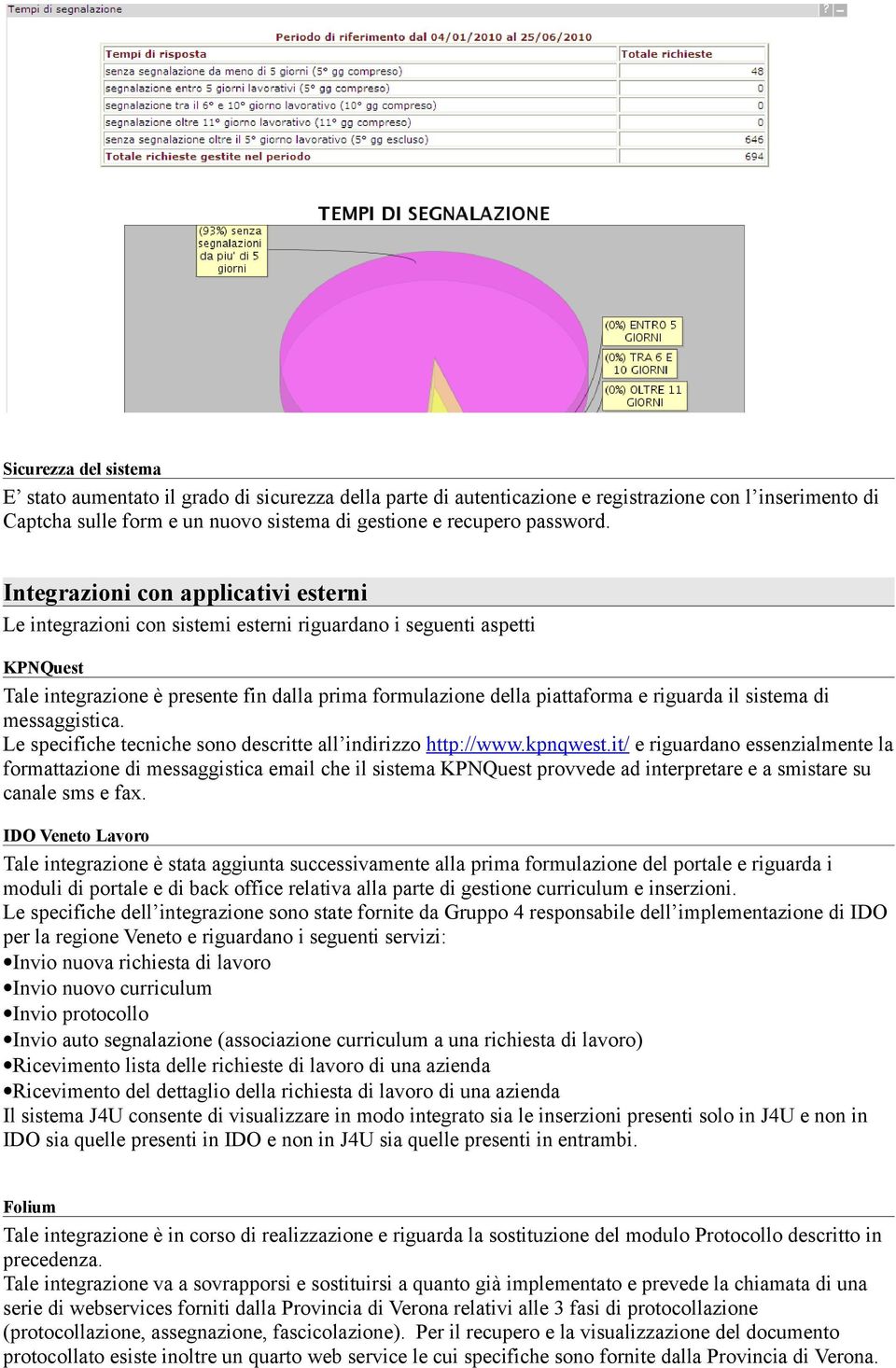 il sistema di messaggistica. Le specifiche tecniche sono descritte all indirizzo http://www.kpnqwest.