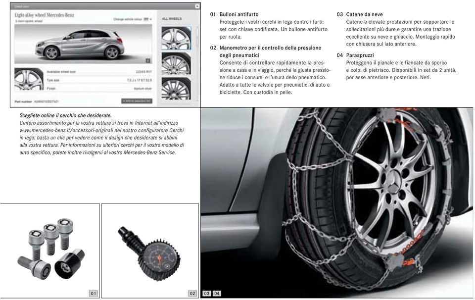 pneumatico. Adatto a tutte le valvole per pneumatici di auto e biciclette. Con custodia in pelle.