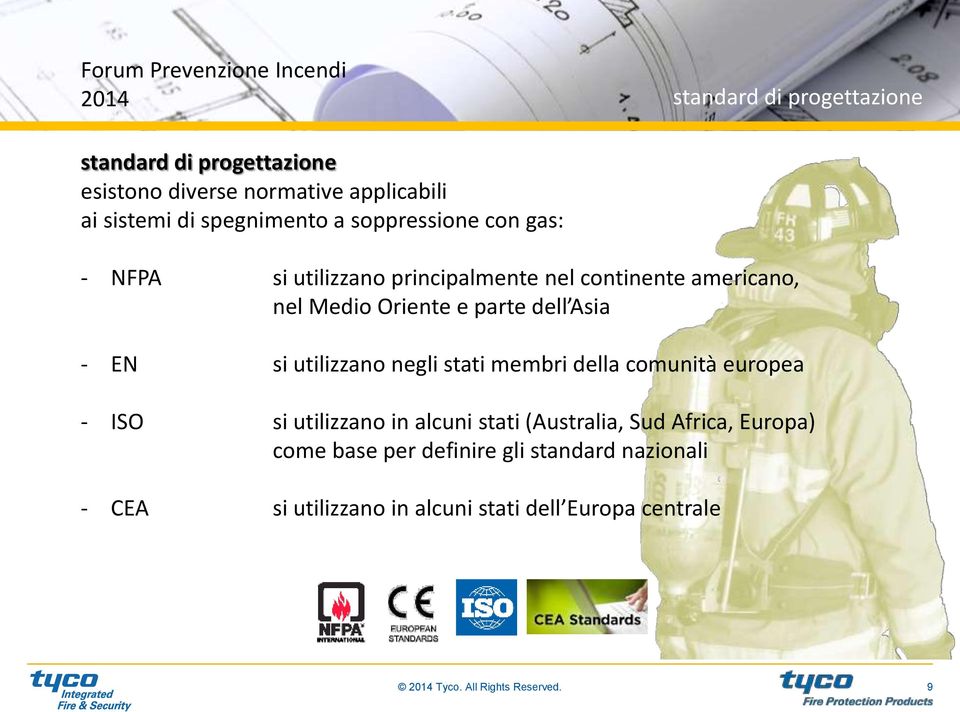 si utilizzano negli stati membri della comunità europea - ISO si utilizzano in alcuni stati (Australia, Sud Africa, Europa)