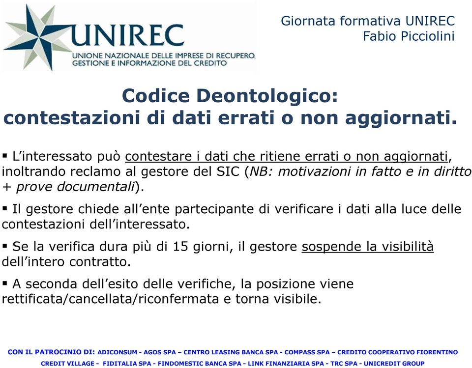 in diritto + prove documentali).