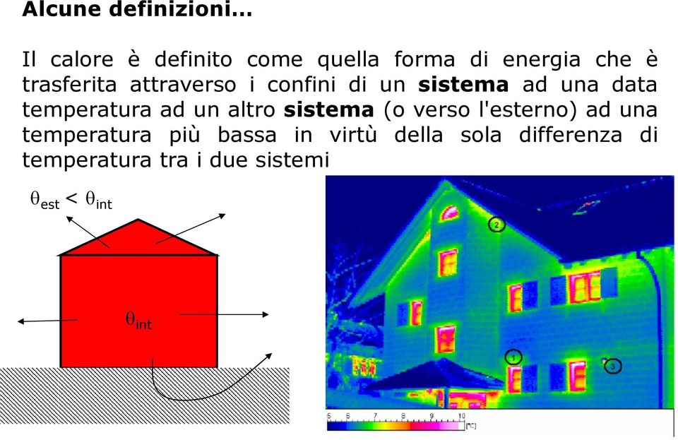 un altro sistema (o verso l'esterno) ad una temperatura più bassa in virtù