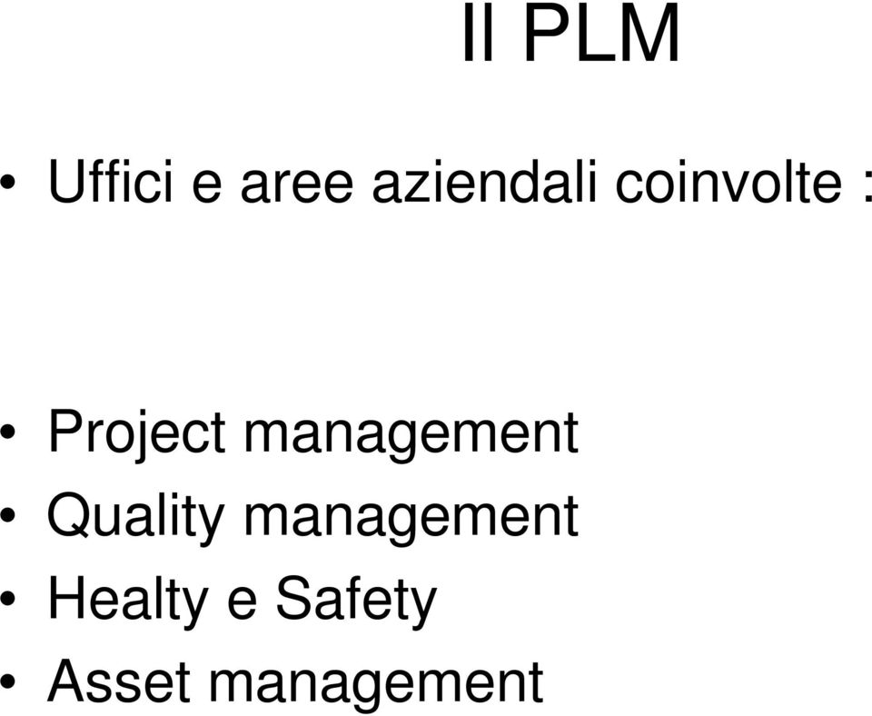 Project management Quality