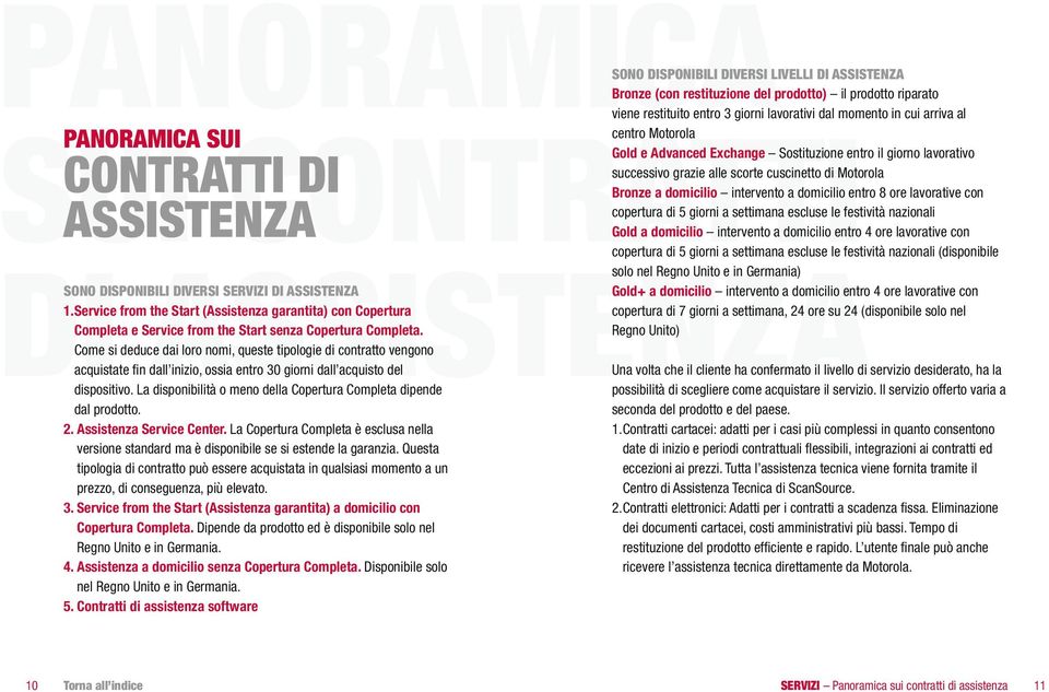 Come si deduce dai loro nomi, queste tipologie di contratto vengono acquistate fin dall inizio, ossia entro 30 giorni dall acquisto del dispositivo.