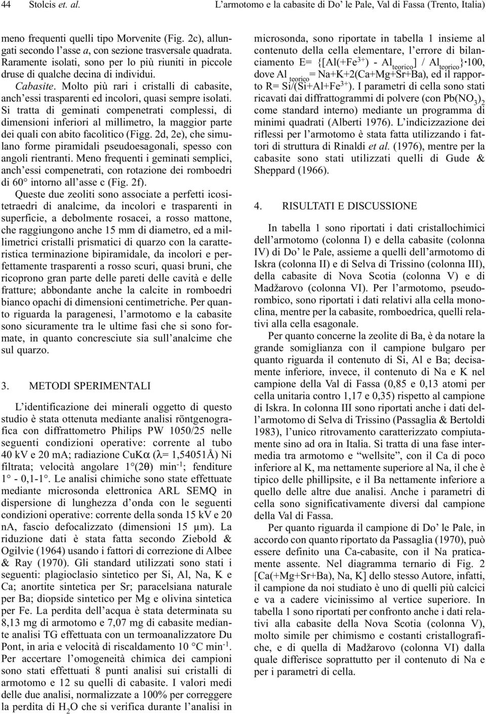 Si tratta di geminati compenetrati complessi, di dimensioni inferiori al millimetro, la maggior parte dei quali con abito facolitico (Figg.