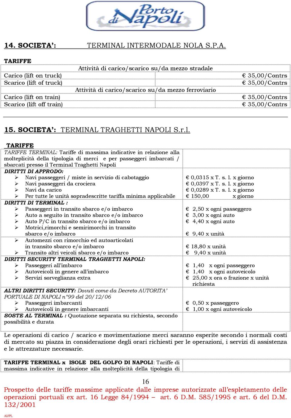 INTERMODAL