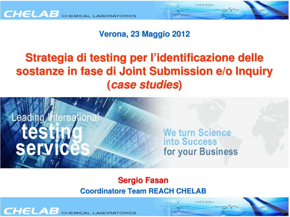 fase di Joint Submission e/o Inquiry (case