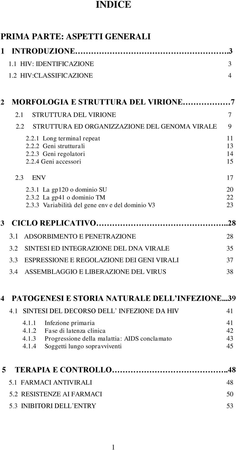 3.2 La gp41 o dominio TM 22 2.3.3 Variabilità del gene env e del dominio V3 23 3 CICLO REPLICATIVO..28 3.1 ADSORBIMENTO E PENETRAZIONE 28 3.2 SINTESI ED INTEGRAZIONE DEL DNA VIRALE 35 3.