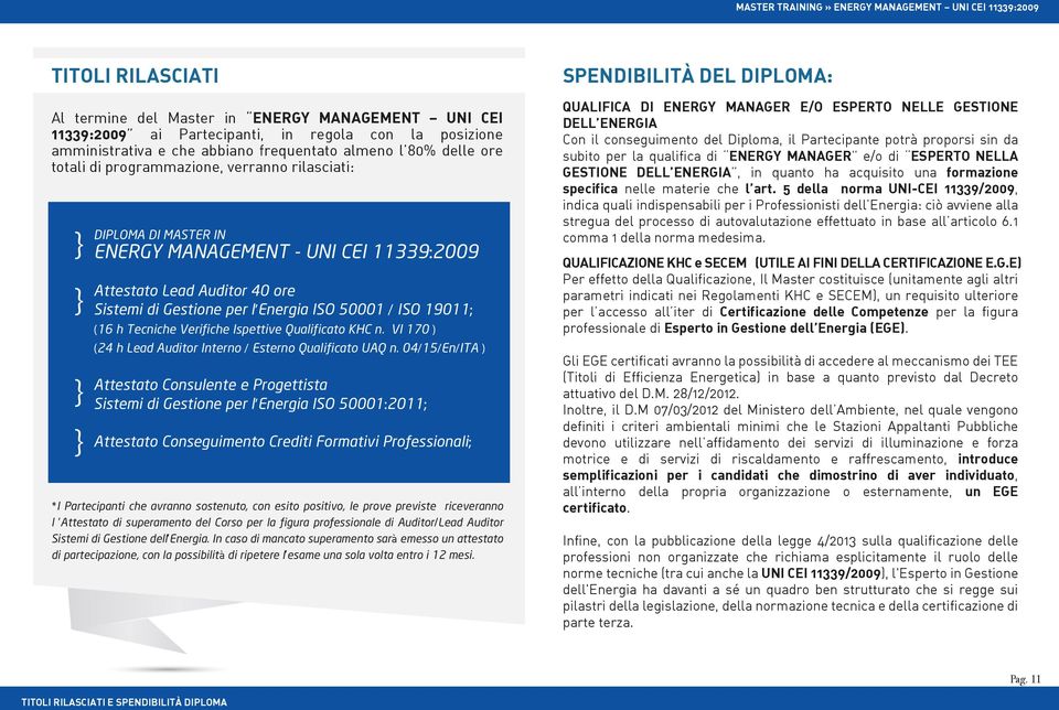 Verifiche Ispettive Qualificato KHC n. VI 170 ) (24 h Lead Auditor Interno / Esterno Qualificato UAQ n.