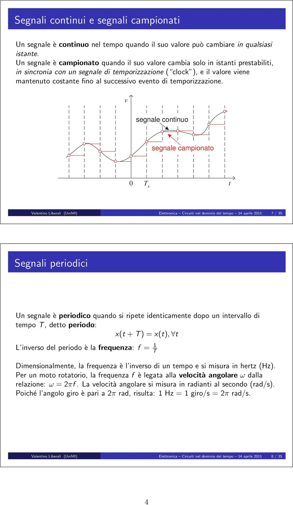 evento di temporizzazione.