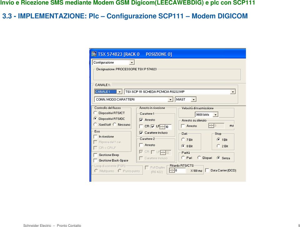 SCP111 Modem DIGICOM