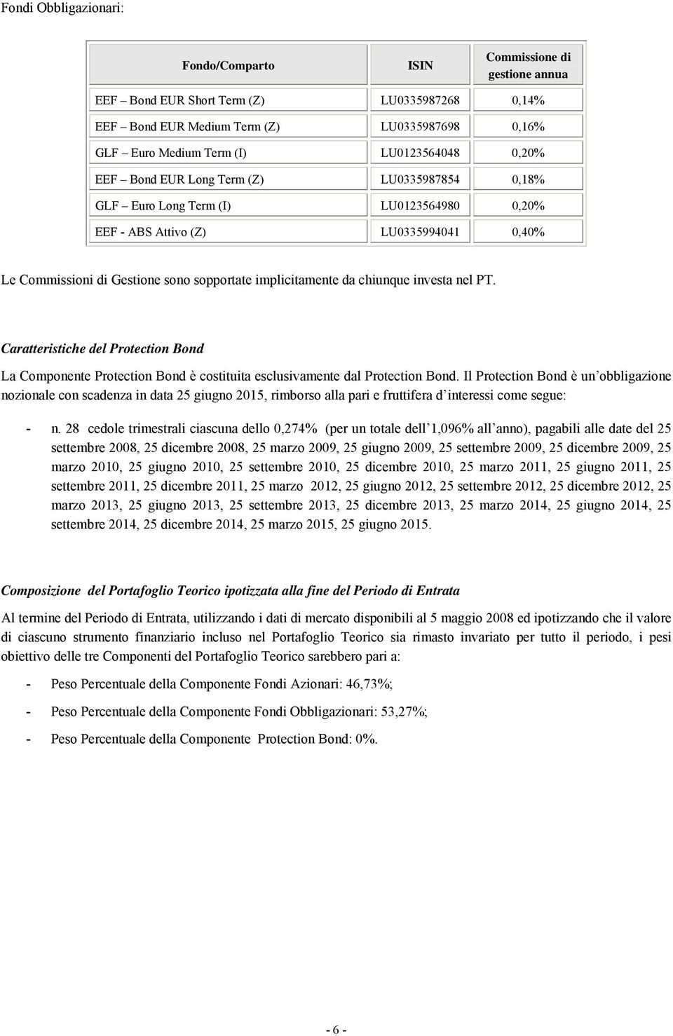 Caraersche del Proecon Bond La Componene Proecon Bond è cosua esclusvamene dal Proecon Bond.