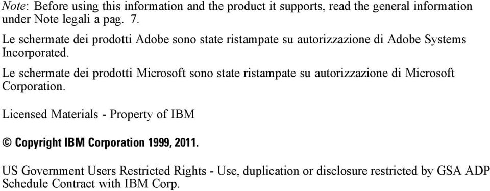 Le schermate dei prodotti Microsoft sono state ristampate su autorizzazione di Microsoft Corporation.