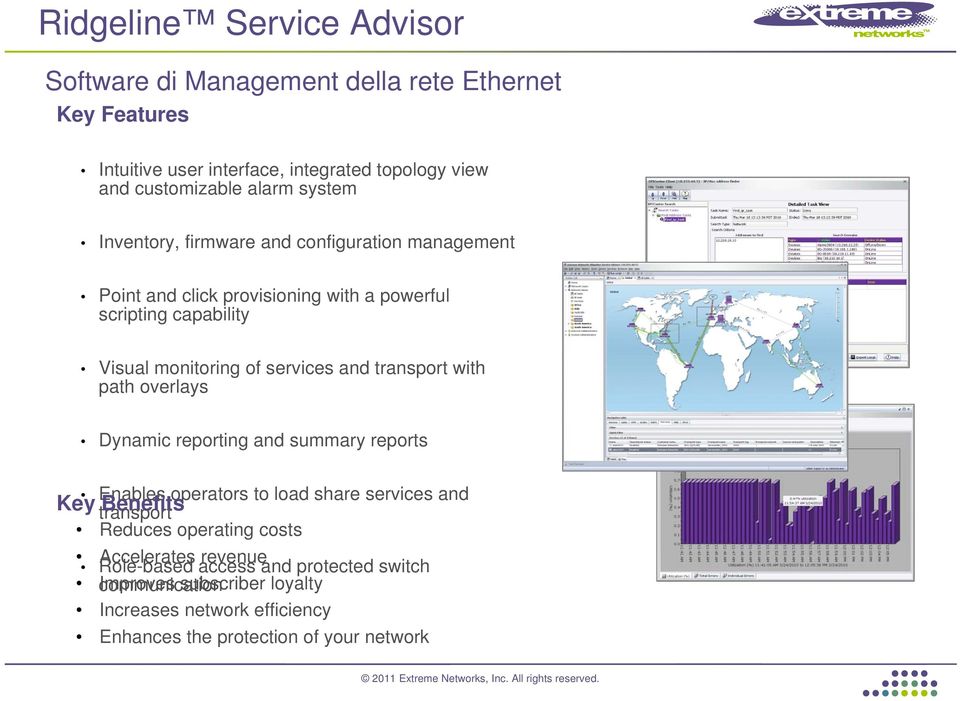 transport with path overlays Dynamic reporting and summary reports Enables operators to load share services and transport Reduces operating costs Key Benefits