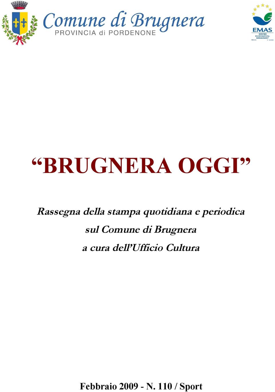 Comune di Brugnera a cura dell