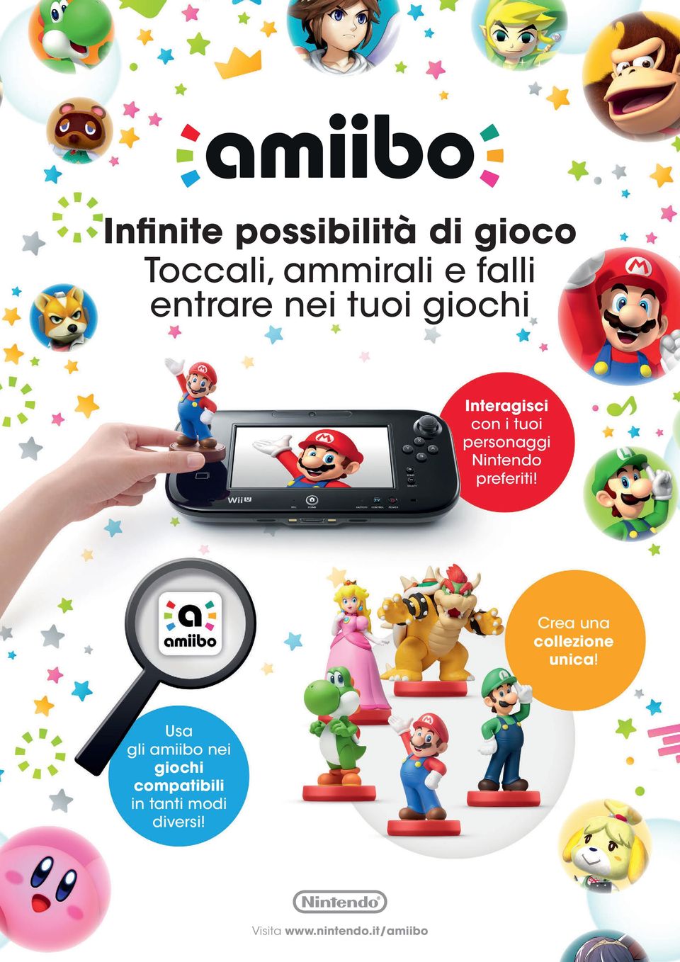 Nintendo preferiti! Crea una collezione unica!