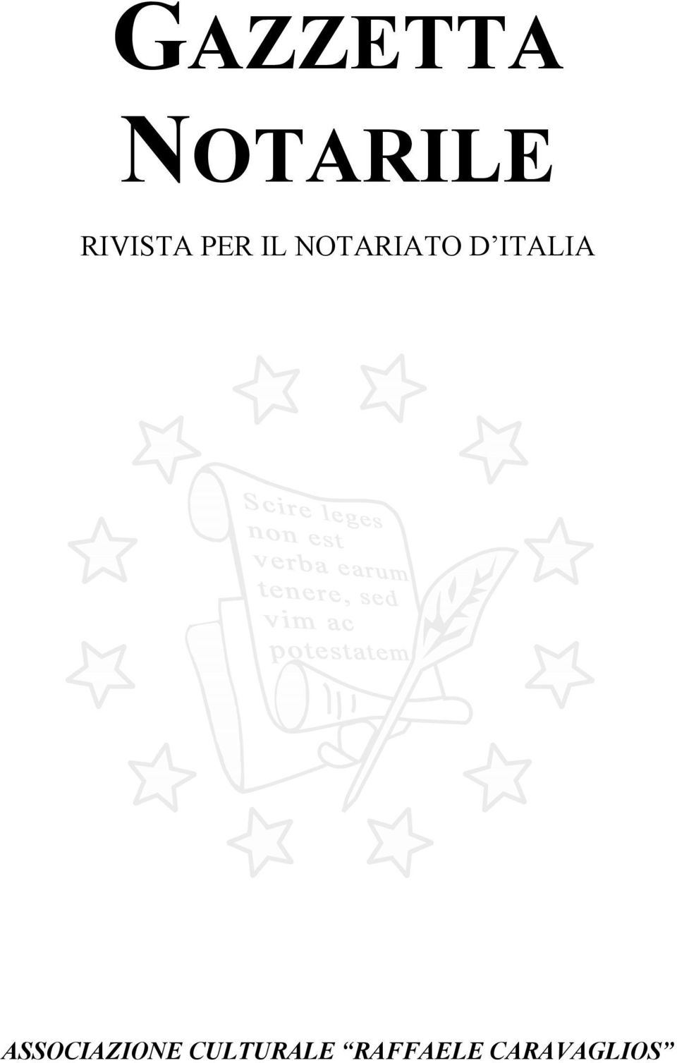 NOTARIATO D ITALIA