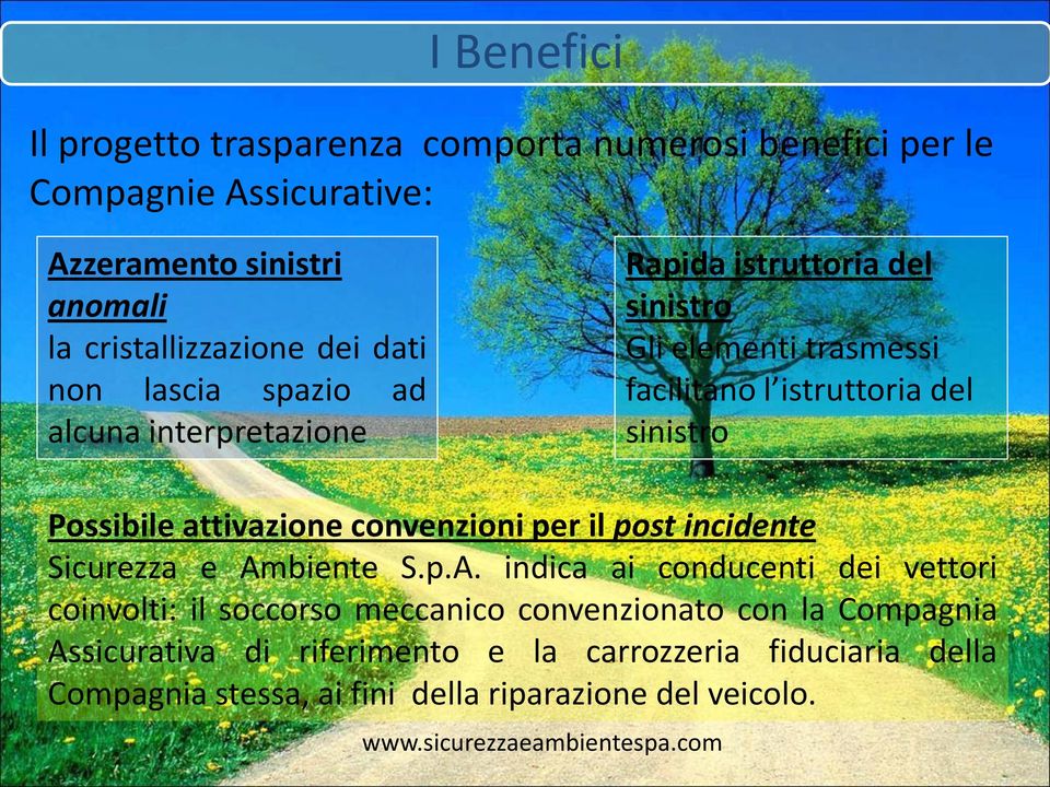 Possibile attivazione convenzioni per il post incidente Sicurezza e Am