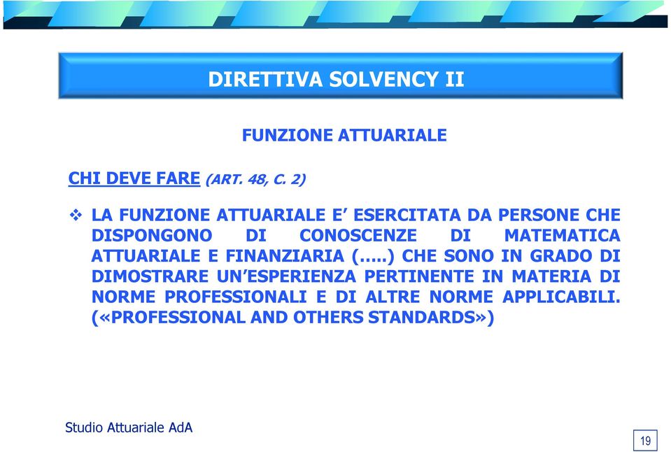 ATTUARIALE E FINANZIARIA (.