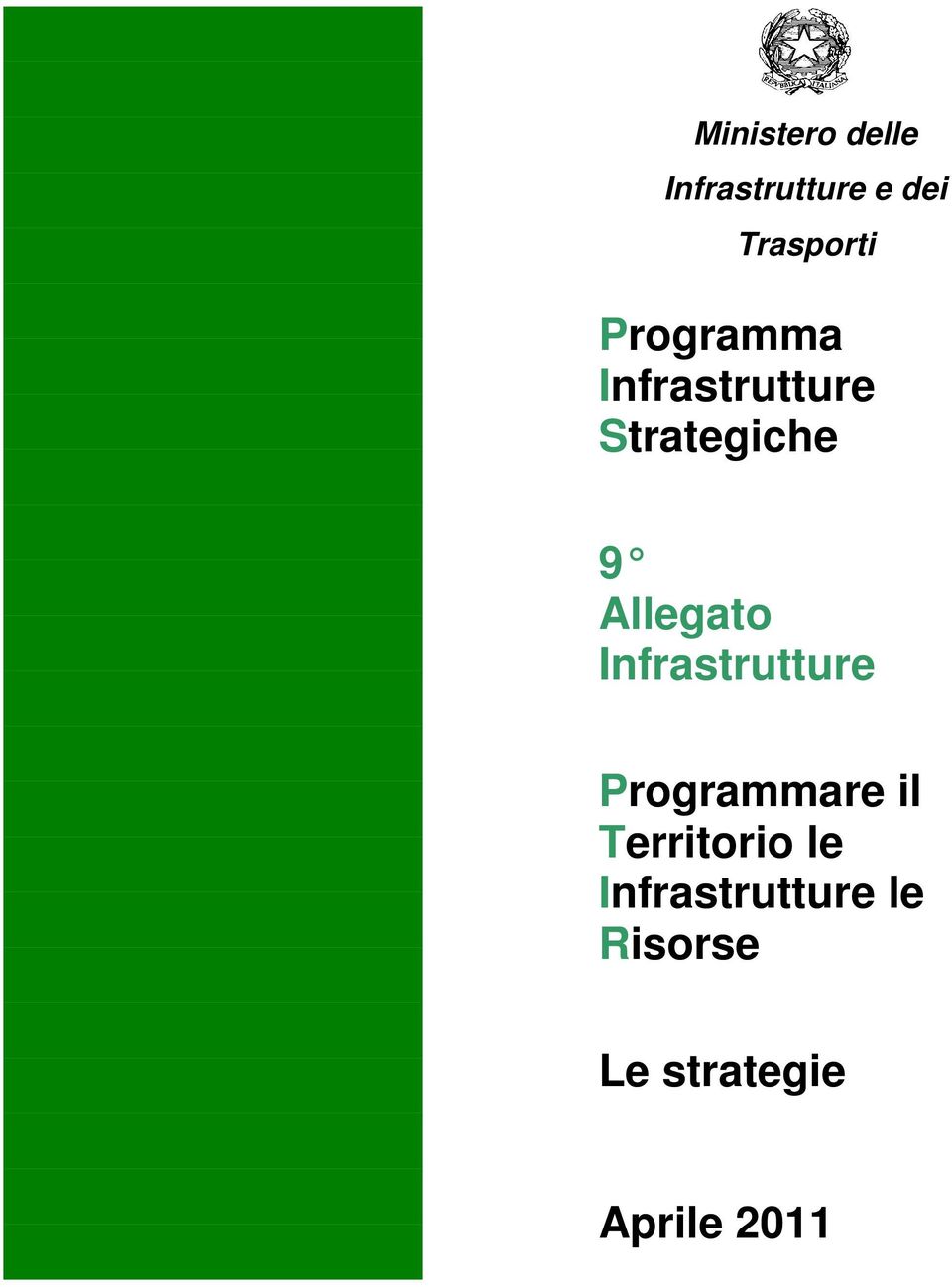 Infrastrutture Programmare il Territorio le