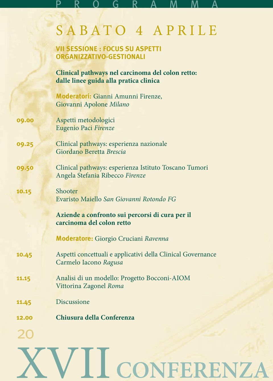 50 Clinical pathways: esperienza Istituto Toscano Tumori Angela Stefania Ribecco Firenze 10.