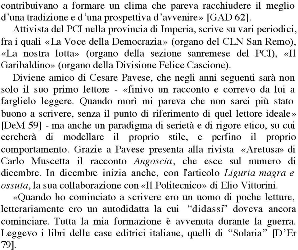 «Il Garibaldino» (organo della Divisione Felice Cascione).