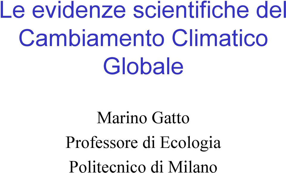 Globale Marino Gatto