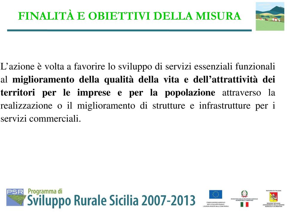 attrattività dei territori per le imprese e per la popolazione attraverso la