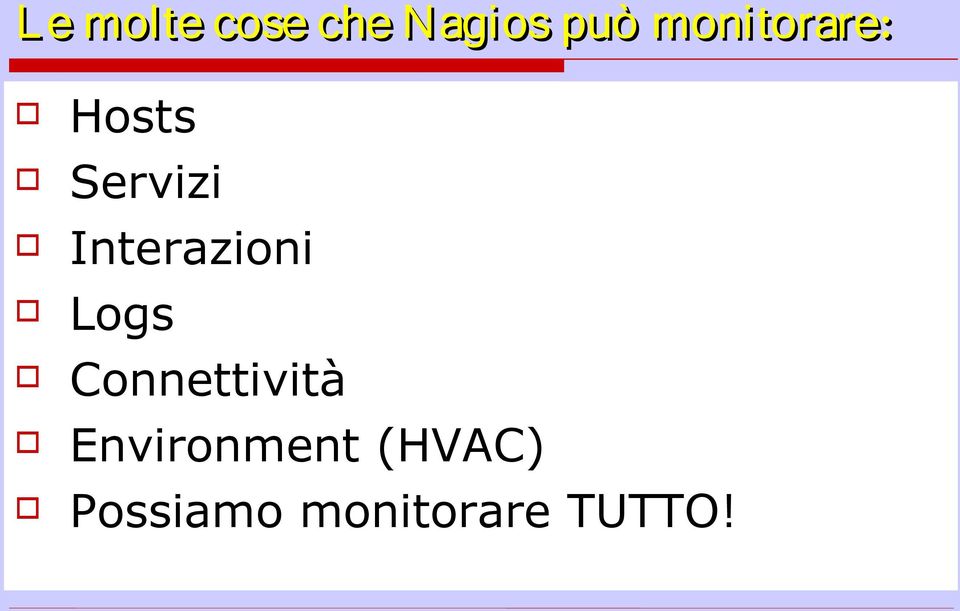 Interazioni Logs Connettività