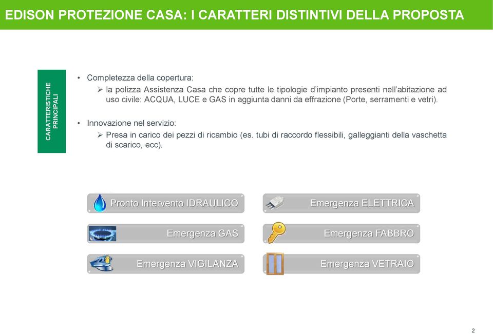 (Porte, serramenti e vetri). Innovazione nel servizio: Presa in carico dei pezzi di ricambio (es.